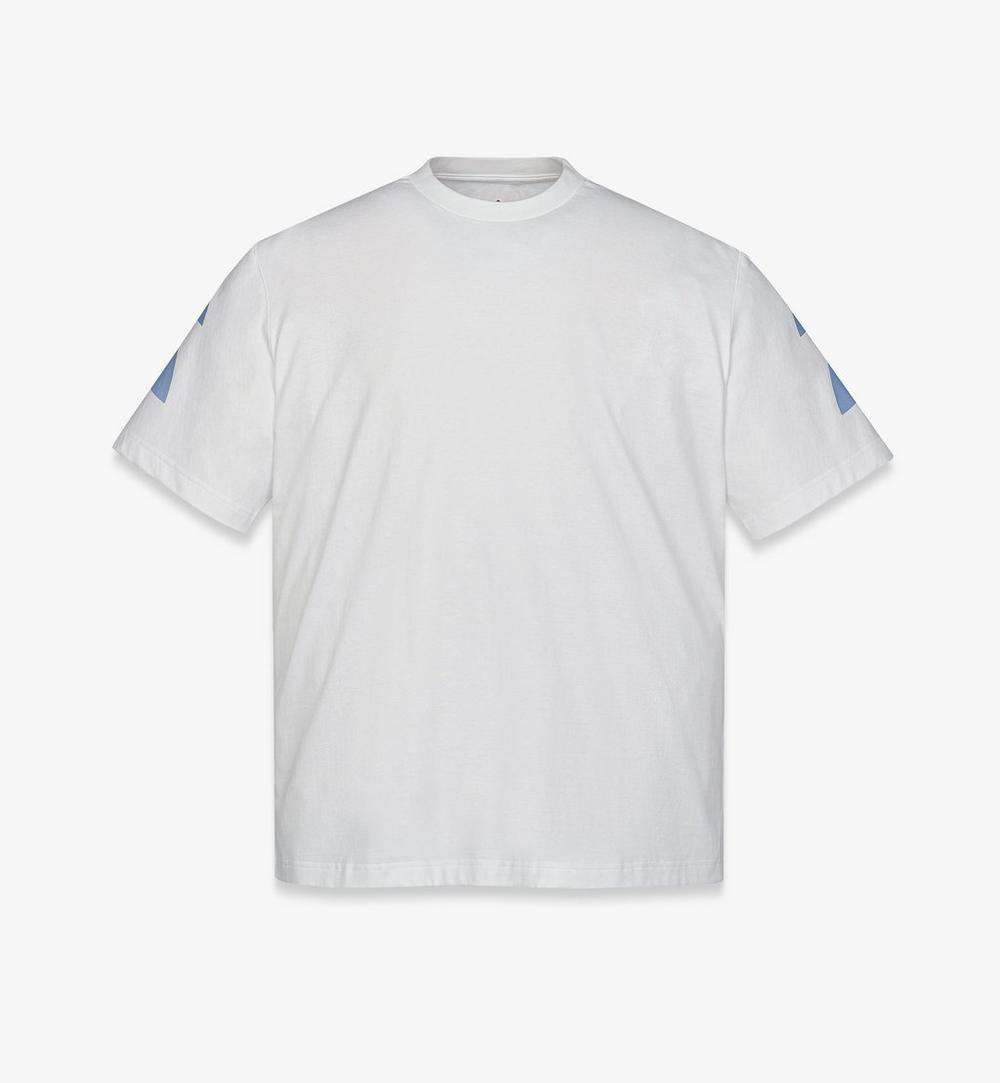 Gradation Laurel Logo Print T-Shirt in Organic Cotton 1 Gradation Laurel Logo Print T-Shirt in Organic Cotton 1